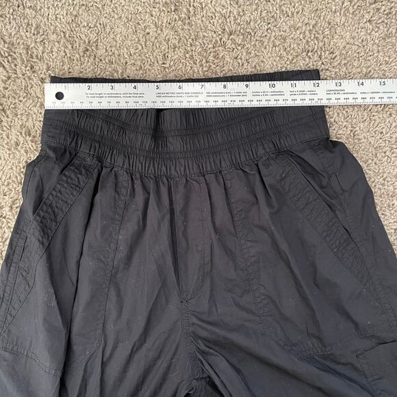 NWT Aerie Easiest Cargo Pant in black size XS pull-on high rise baggy - Picture 12 of 13